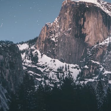 noche en la montaña